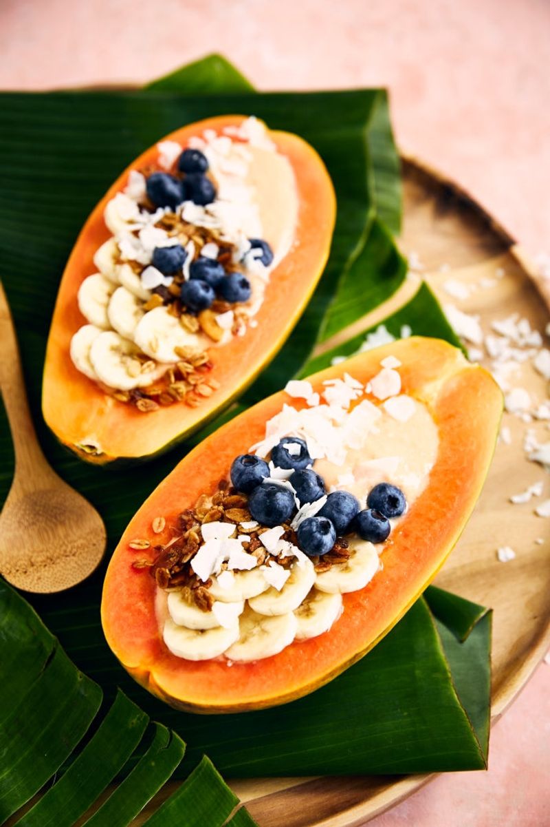 Tropical Papaya and Lime Refresher Bowl