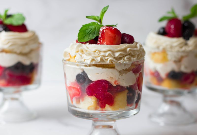 Raspberry Trifle