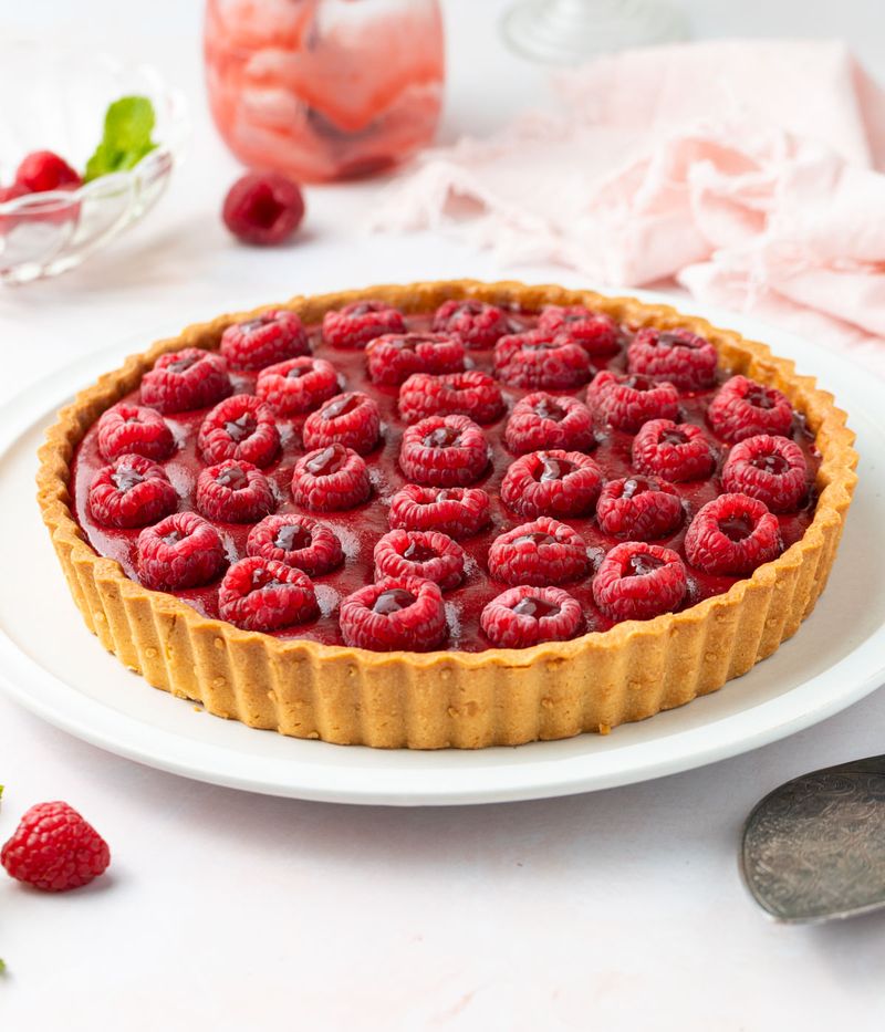 Raspberry Curd Tart