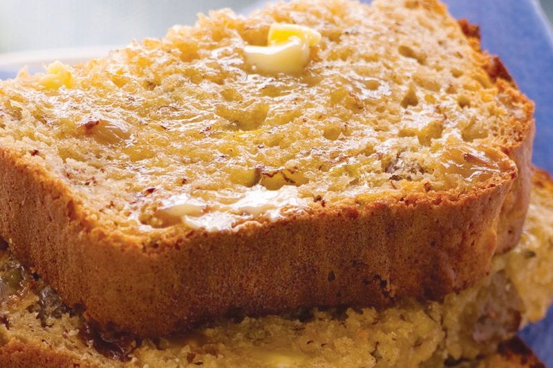 Banana Nut Bread Slice
