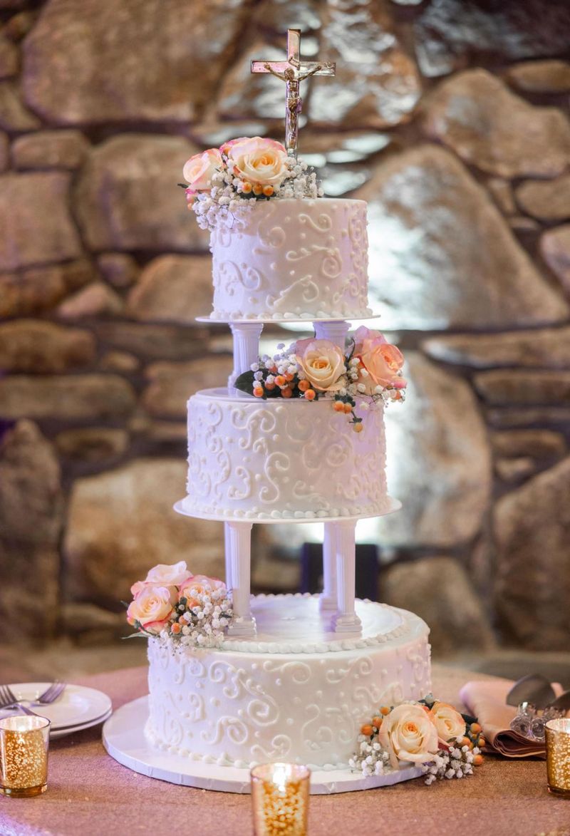 Fondant Wedding Cake