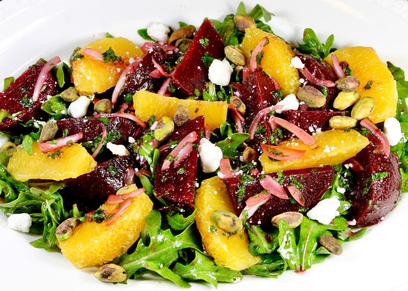 Moroccan Beet Salad with Orange and Cumin