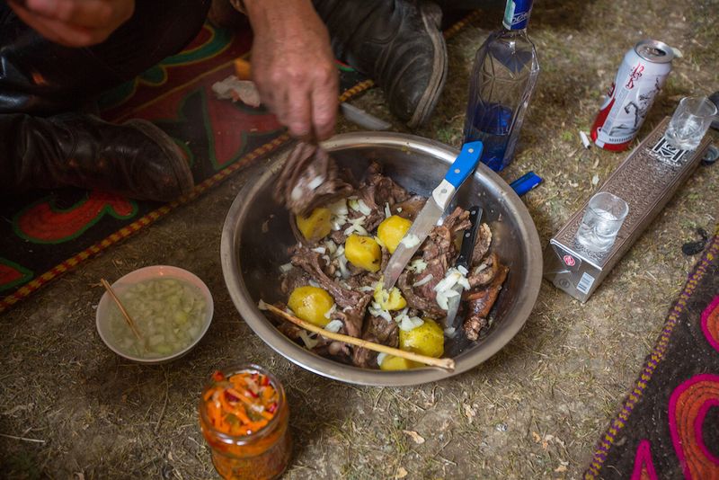 Meat-Heavy Diets in Mongolia