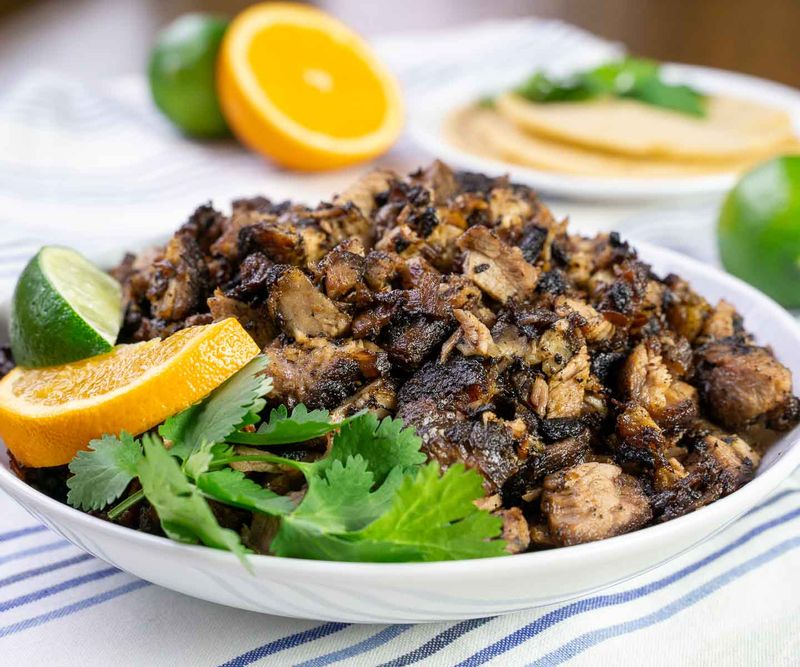 Torta Ahogada-style Carnitas - Mexico via Spain