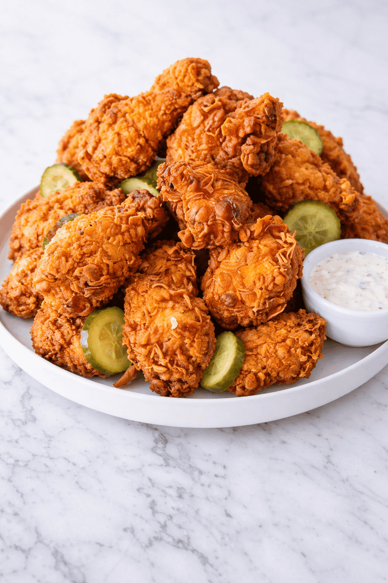Crispy Fried Chicken Skin