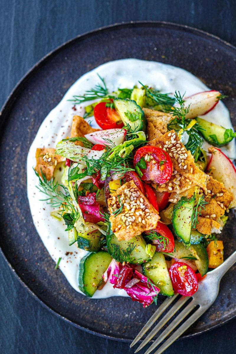 Fattoush Salad Bites