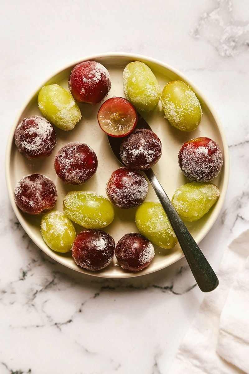 Frozen Grapes