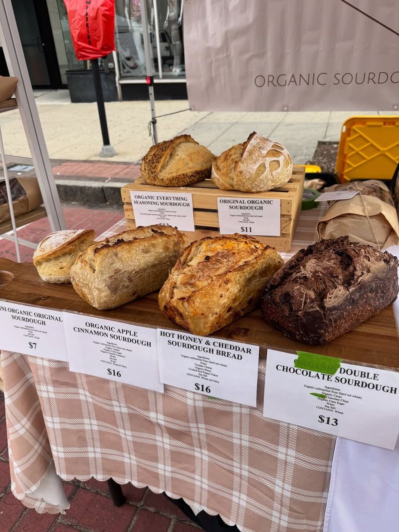 Freshly Baked Sourdough Bread