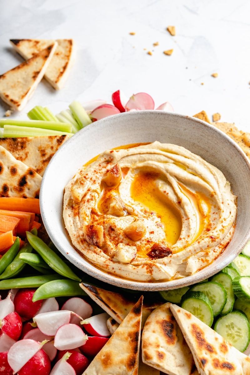 Roasted Garlic Hummus