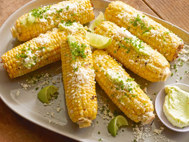 Roasted Garlic Corn on the Cob