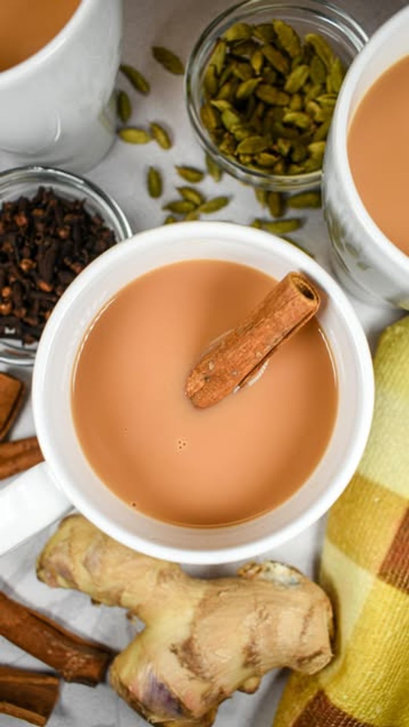 Warm Spiced Tea or Chai