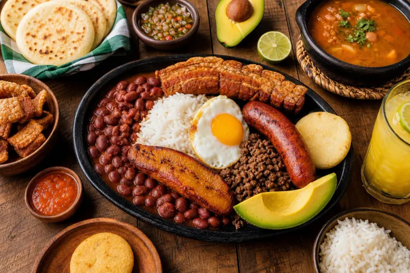 Colombian Bandeja Paisa
