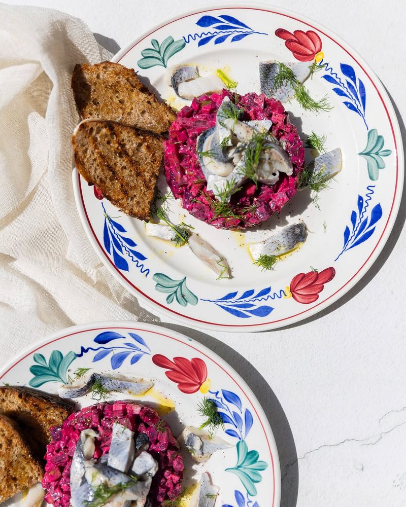 Swedish Smörgåsbord Herring Salad