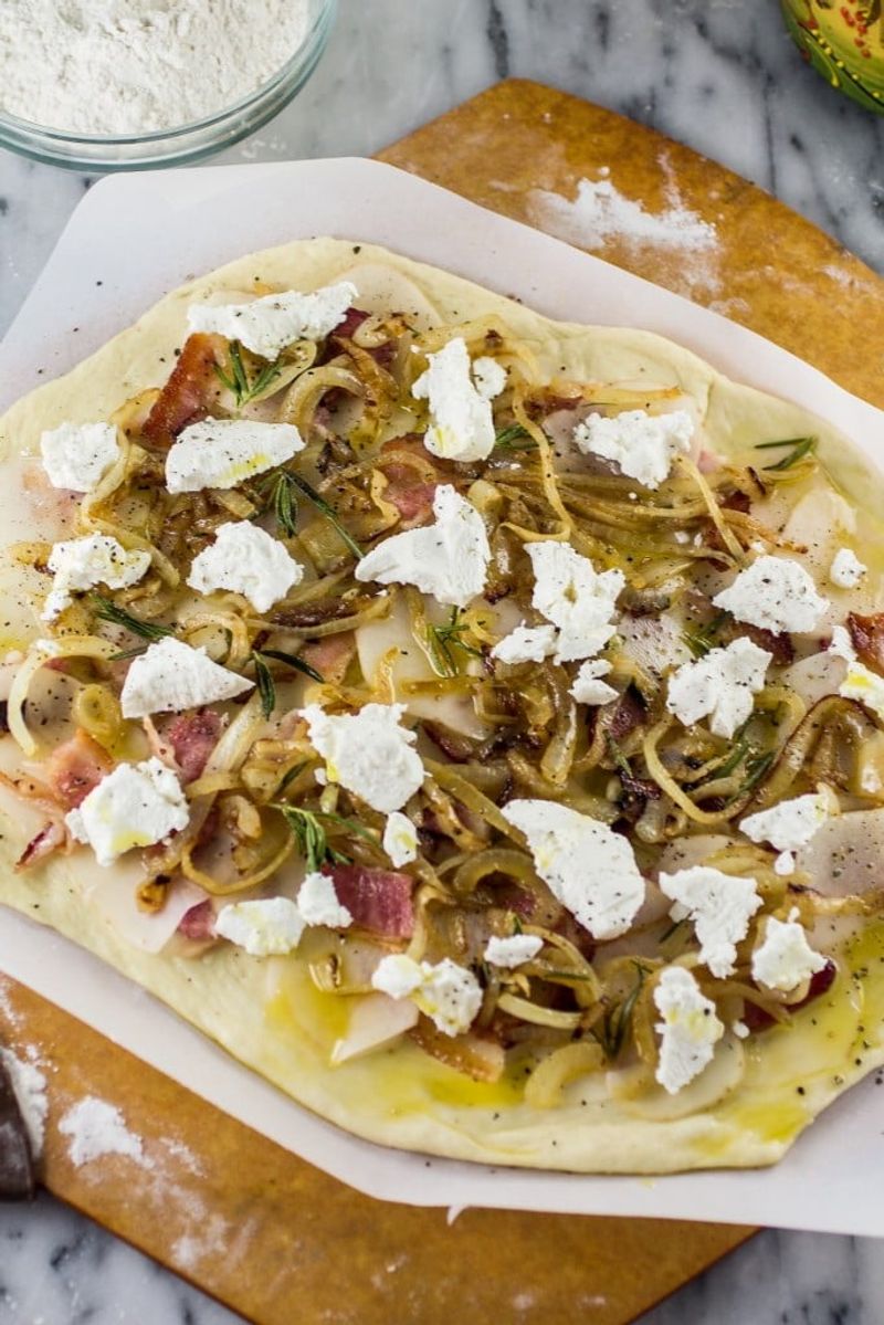 Rosemary Flatbread Pizza
