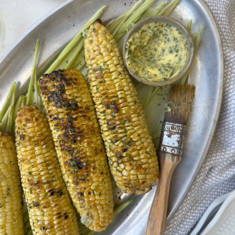 Rosemary Grilled Corn