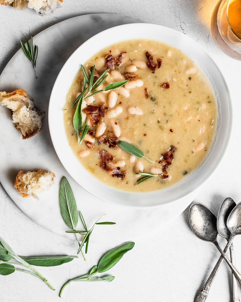Sage and White Bean Soup