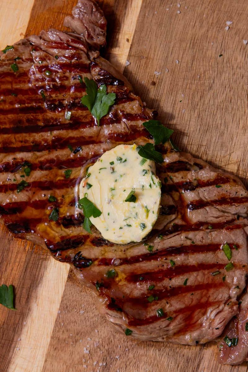 Sage Compound Butter for Steak