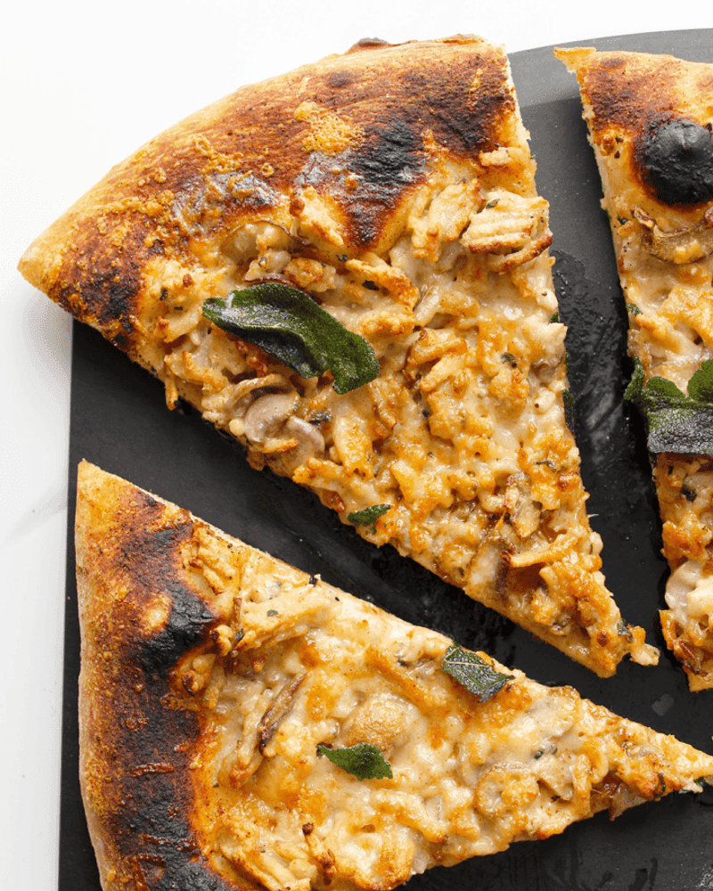 Sage in Homemade Pizza Sauce