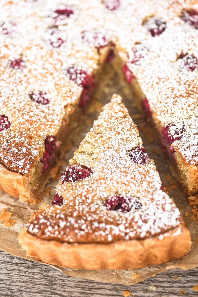 Raspberry Frangipane Tart