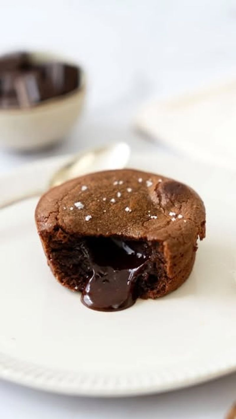 Miso Chocolate Lava Cake