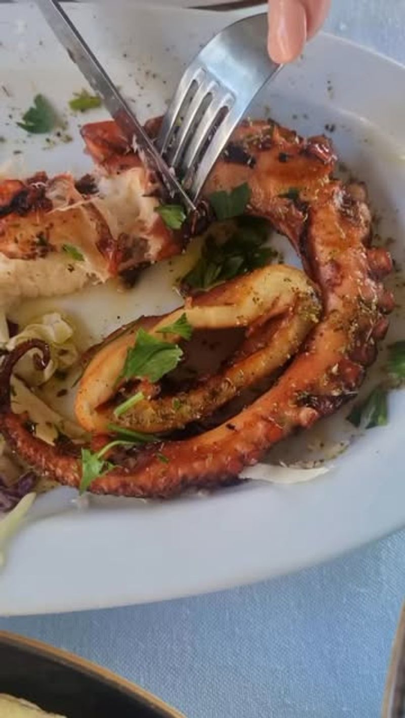 Greek Grilled Octopus