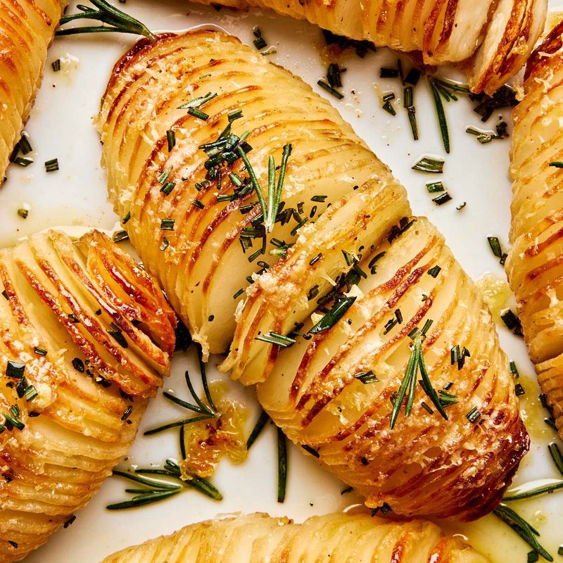 Hasselback Potatoes