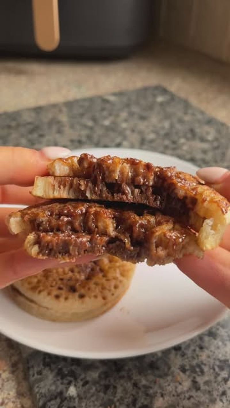 Nutella and Crushed Hazelnuts