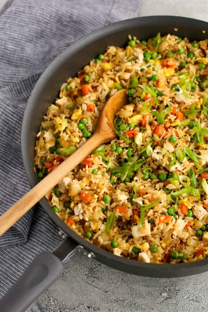 Fried Rice with Leftovers