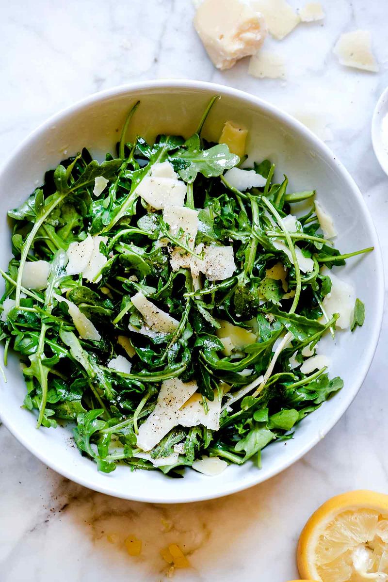 Arugula, Parmesan, and Lemon Salad