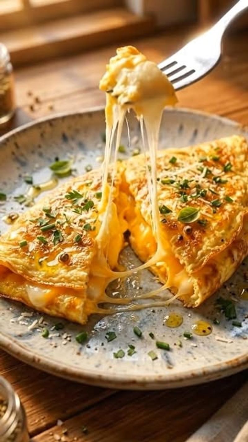 Cheese and Herb Omelette
