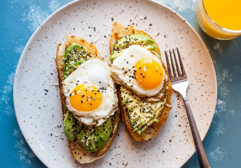 Avocado Toast with Everything Bagel Seasoning