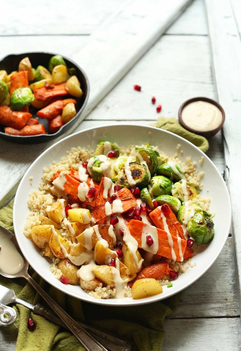 Grain Bowl Built on Leftover Quinoa or Barley