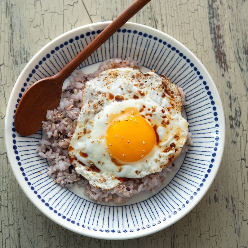 Korean Egg Rice Bowl (Gyeran Bap)