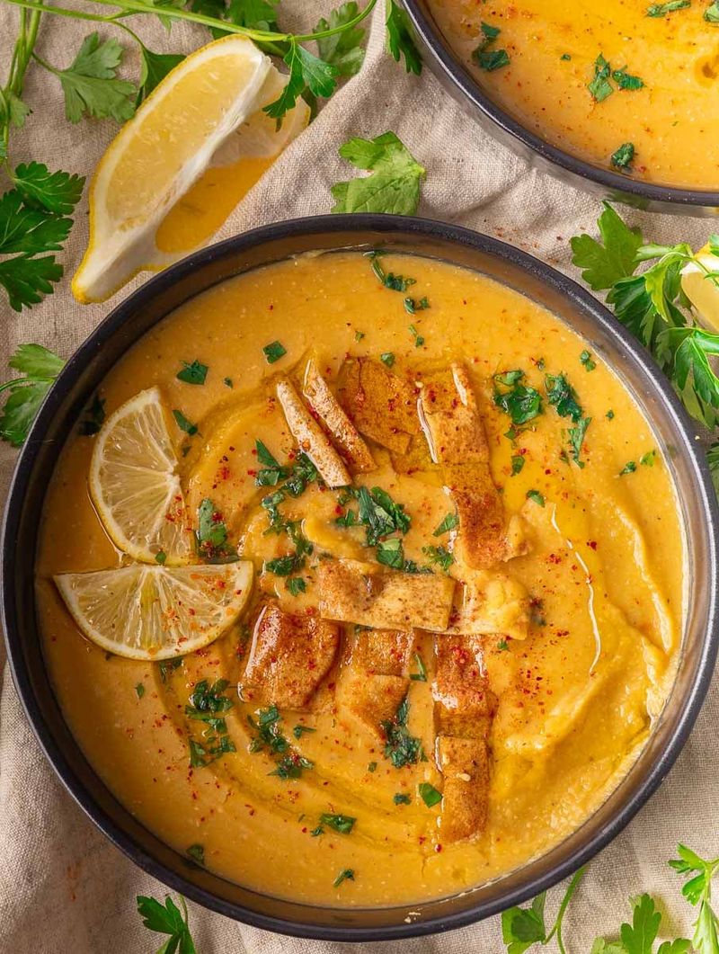 Lentil Soup (Shorbat Adas)