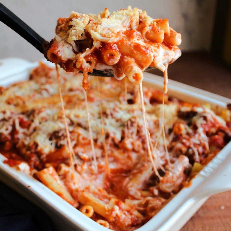 Baked Ziti with Italian Sausage