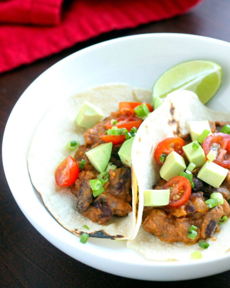Bean and Cheese Tacos From Pantry and Fridge