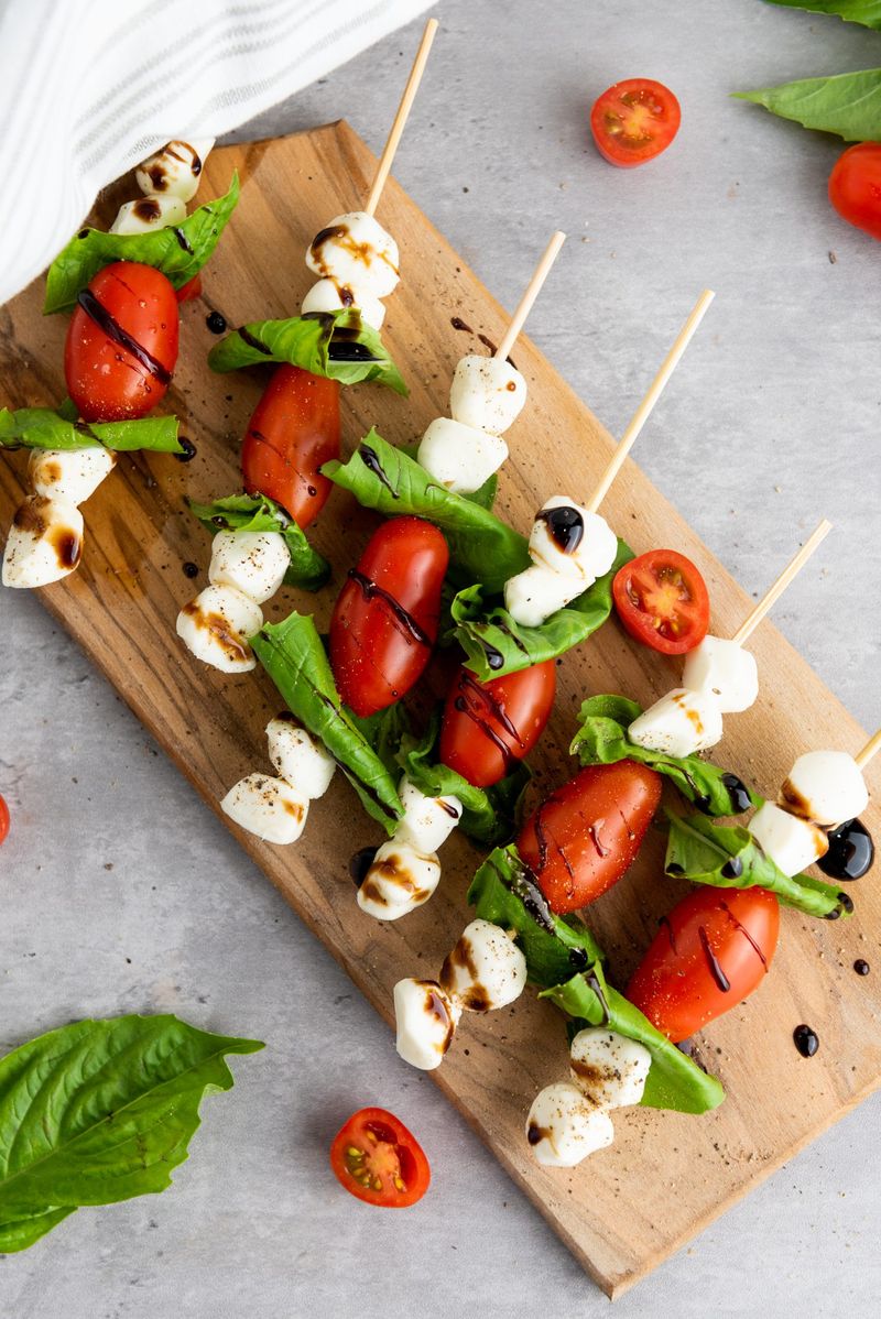 Mini Caprese Skewers
