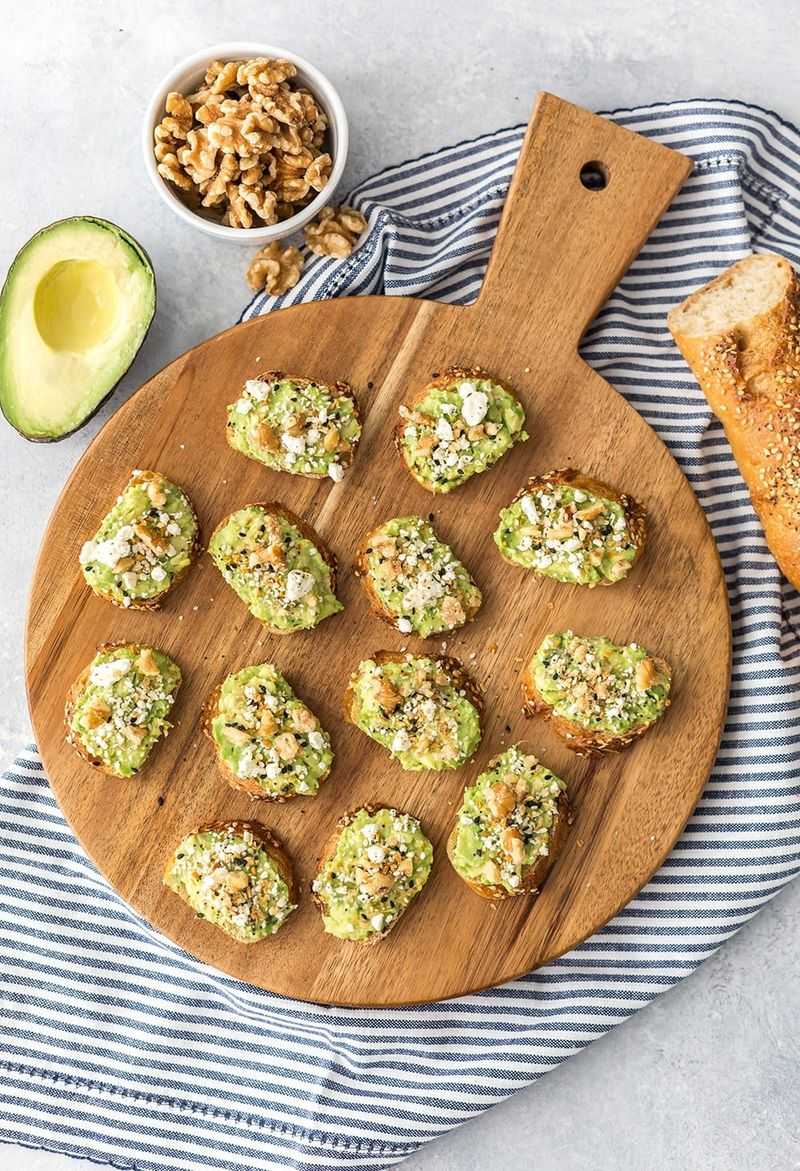 Avocado Toast Bites