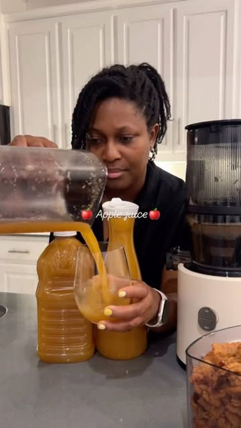 Press Them Into Fresh Apple Juice