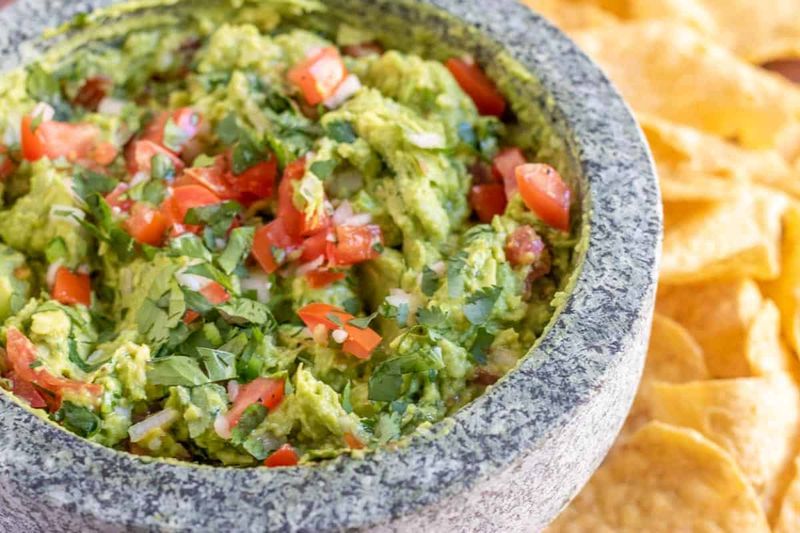 Guacamole and Tortilla Chips