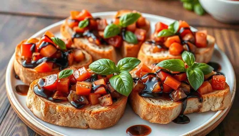Bruschetta with Fresh Tomatoes