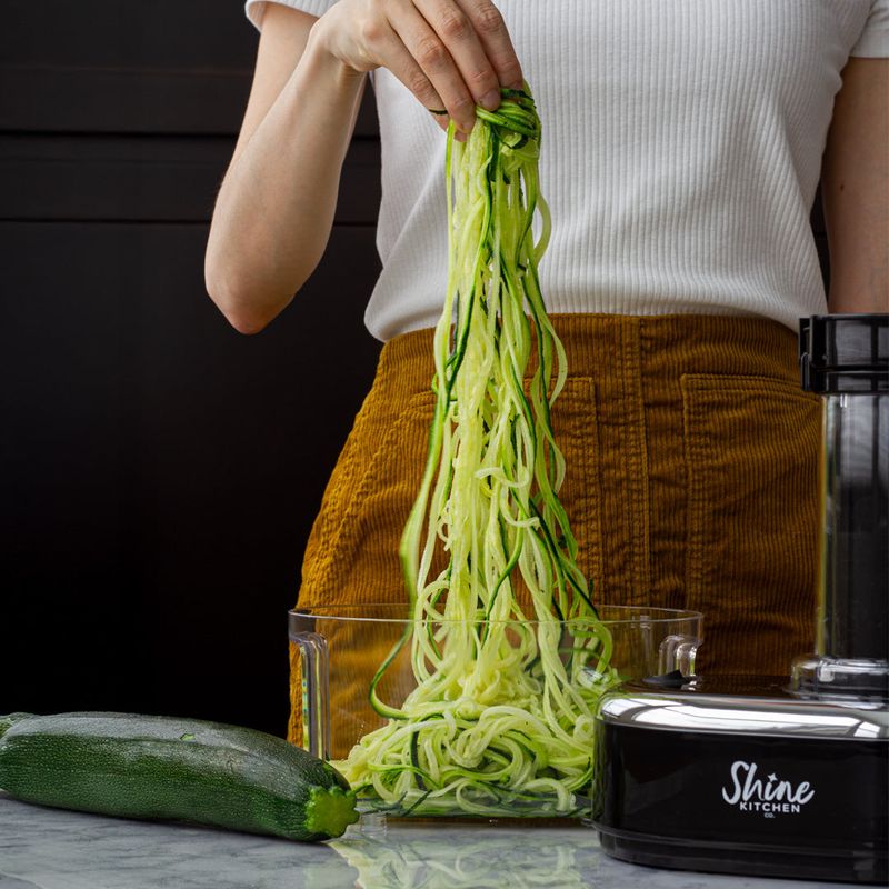 Peeling and Spiralizing Vegetables