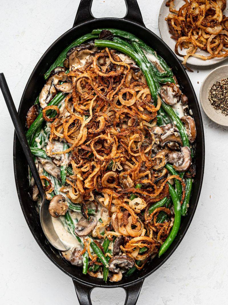 Green Bean and Onion Casserole