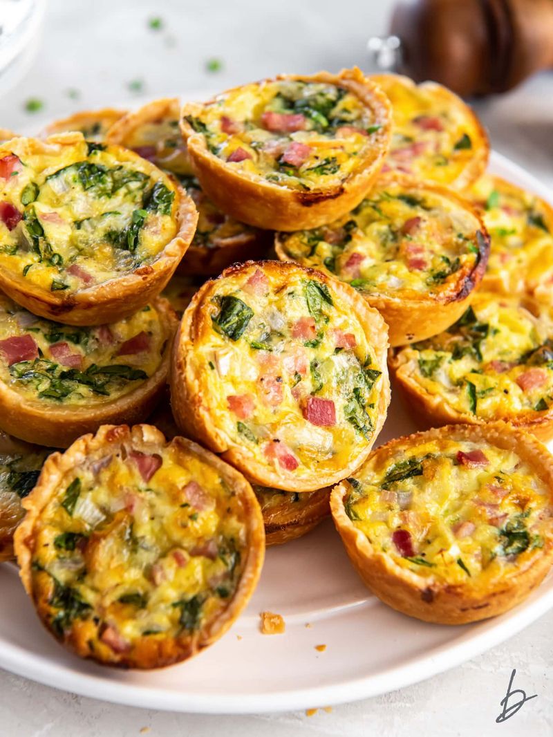 Mini Quiche Lorraine Cups