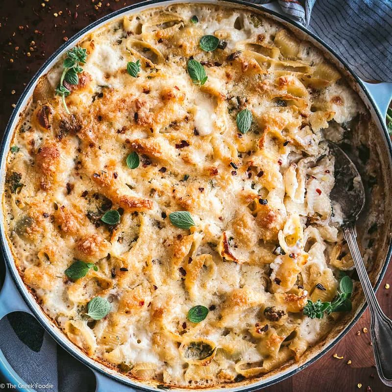 Greek-Style Mac and Cheese