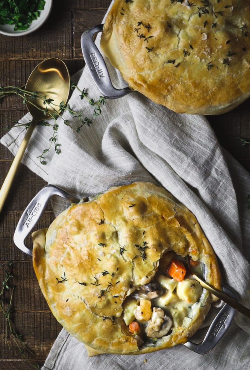 Roasted Root Vegetable Pie