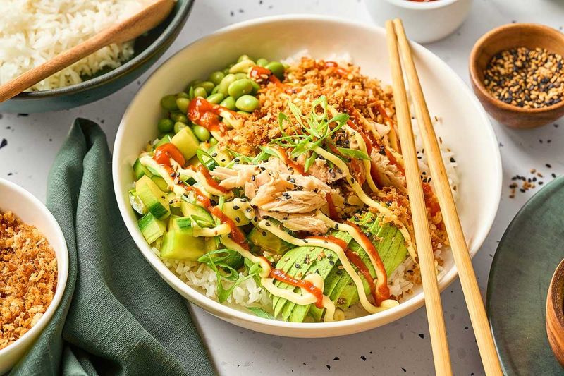 Spicy Tuna Tinned Fish Rice Bowl