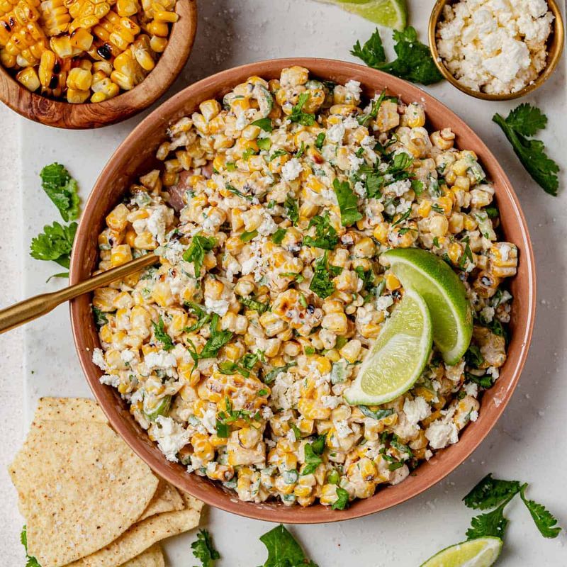Corn, Jalape
h and Brown Butter Bowl