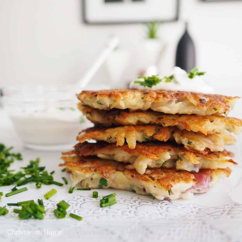 Potato and Chive Pancakes