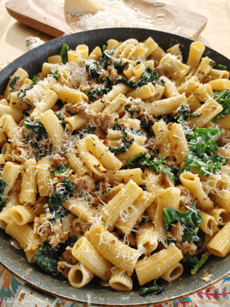 Sausage and Kale Pasta